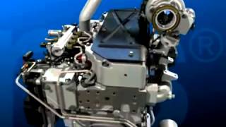 3D Diesel Engine Animation