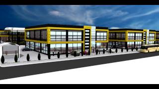 Konya Commercial Center 3D Animation